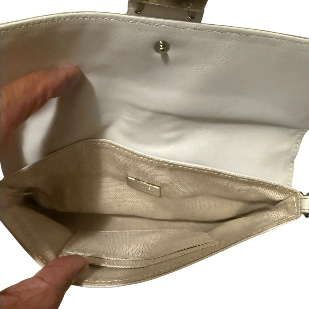 Micheal kors Stylish White Leather Women's Bag